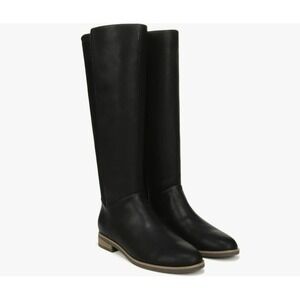 Dr.‎ Scholls Womens Astir Zip Boots Black Size 8M Treated With Odorban Silvadur